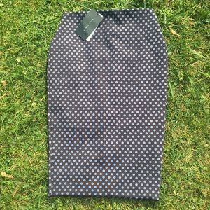 NWT Zara sz S polka dot skirt